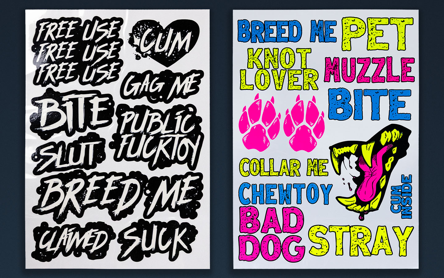 Temporary Tattoo Sheet